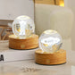 6cm 3D Crystal Ball Crystal Planet Night Light Laser Engraved Solar System Globe Astronomy Birthday Gift Home Desktop Decoration