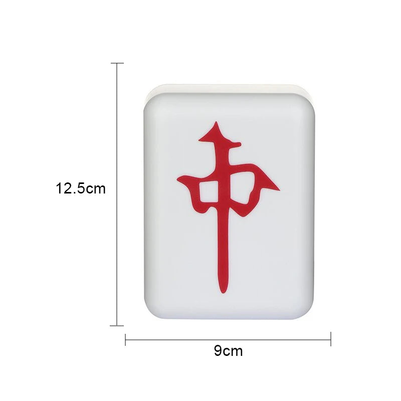 Chinese Mahjong Night Light 900mAH USB Rechargeable Soft Light Eye Protection LED Light Sleep LED Mahjong Creative Lighting