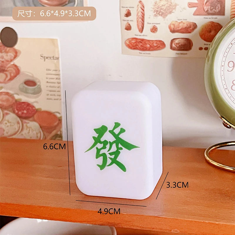 Chinese Mahjong Night Light Soft Light Eye Protection LED Light Sleep LED Mahjong Creative Light