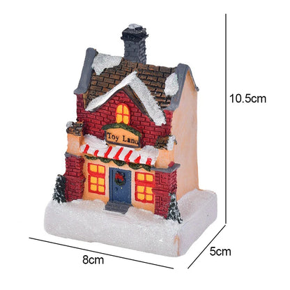 Christmas House Light Decorations For Home Ornaments Kids Xmas Gift New Year 2024 Navidad Decor Bedroom Night Light With Battery