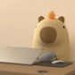 Cute Cartoon Capybara Silicone Night Light USB Rechargeable Timing Dimming Sleep Night Lamp for Children's Room Decor