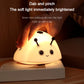 Cute Ladybug Light Night Lights USB Rechargeable Capybara Shape Touch Control Soft Silicone Lamp for Kids Adult Gifts