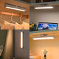 Desk Lamp Hanging Magnetic Table Lamp LED USB Rechargeable Stepless Dimming Cabinet Closet Wardrobe Night Ligh