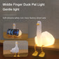 Duck You LED Night Lamp Touch Sensor Silicone Cute Lights Table Lamp Eye Protection Bedroom Bedside Nightlight Gift Children