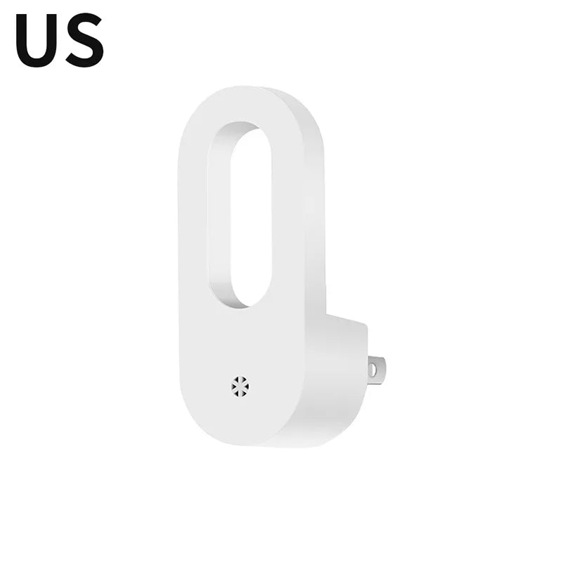 EU/US Plug Wall Night Light Socket With Twilight Sensor 1/2 Pcs Warm White Lamp Energy Saving For Kids Room Bedroom