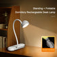 Foldable LED Desk Lamp Portable USB Rechargeable Study Table Lamp Touch Dimming Reading Book Night Light for Office Work