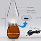 LED Blow Control Retro Night Light USB Rechargeable Desk Lamp Stepless Dimming Portable Lamp