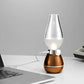 LED Blow Control Retro Night Light USB Rechargeable Desk Lamp Stepless Dimming Portable Lamp