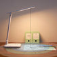 LED Desk Lamp 3 Levels Dimmable Touch Night Light USB Rechargeable Eye Protection Foldable Table Lamp For Bedroom Bedside Desk