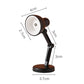 LED Mini Desk Lamp Foldable Magnetic Night Light Bedroom Study Reading Book Lamps With Clip Eye Protection Bedside Lights