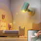 LED Mini Night Light Cute Camera Foldable Desk Lamps Desktop Ornament Book Light Kids Room Bedside Bedroom Decor Holiday Gifts