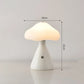 LED Mushroom Table Lamp Rechargable Night Light Portable USB Charging Touch Bedside Table Lamp Living Room Decoration Lamp