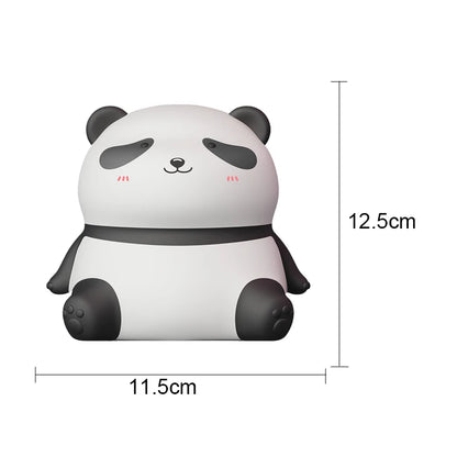 LED Night Light Panda Bedside Sleeping Night Lights USB charging Silicone Children Gife Eye Protection Lamp Lighting