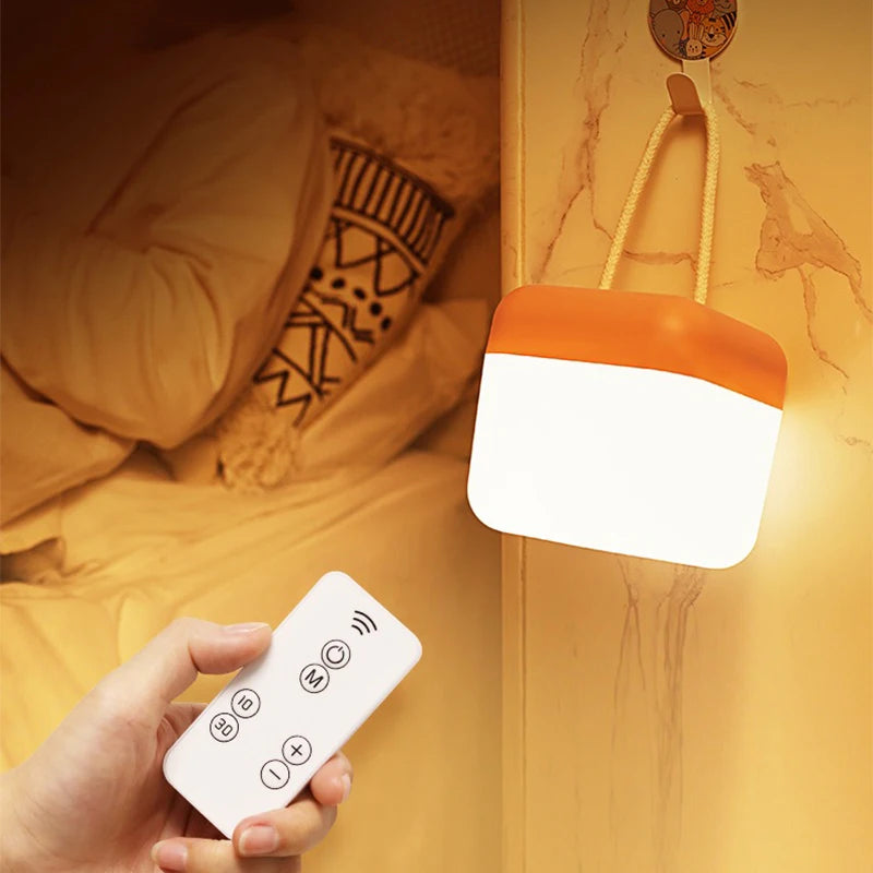 LED Night Light USB Charging Lamp Night Feeding Lights Human Touch Control Light For Bedroom Bedside Table Lighting