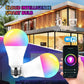 LED Smart Lamp Bulbs E27 Remote Control WiFi Voice Dimming RGBCW For Bedside Bedroom Living Lighting Home Decoration Smart Bulb