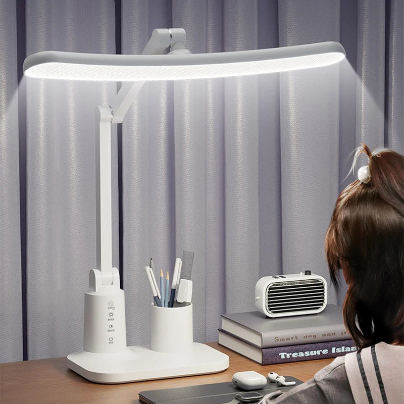 LED Table Lamp Eyes Protection Touch Dimmable Led Table Lamp Dormitory Bedroom Reading USB Rechargable Desk Lamp