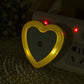 LED night lights wireless light control sensor mini heart-shaped EU US Plug night light living room bedroom bedside lamp