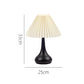 Nordic Pleated Table Lamp DIY Foldable 5V USB 220V Art Atmosphere Bedroom Bedside Night Light Home Decorate