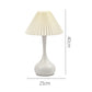 Nordic Pleated Table Lamp DIY Foldable 5V USB 220V Art Atmosphere Bedroom Bedside Night Light Home Decorate