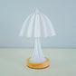 Nordic Pleated Table Lamp DIY Foldable 5V USB 220V Art Atmosphere Bedroom Bedside Night Light Home Decorate