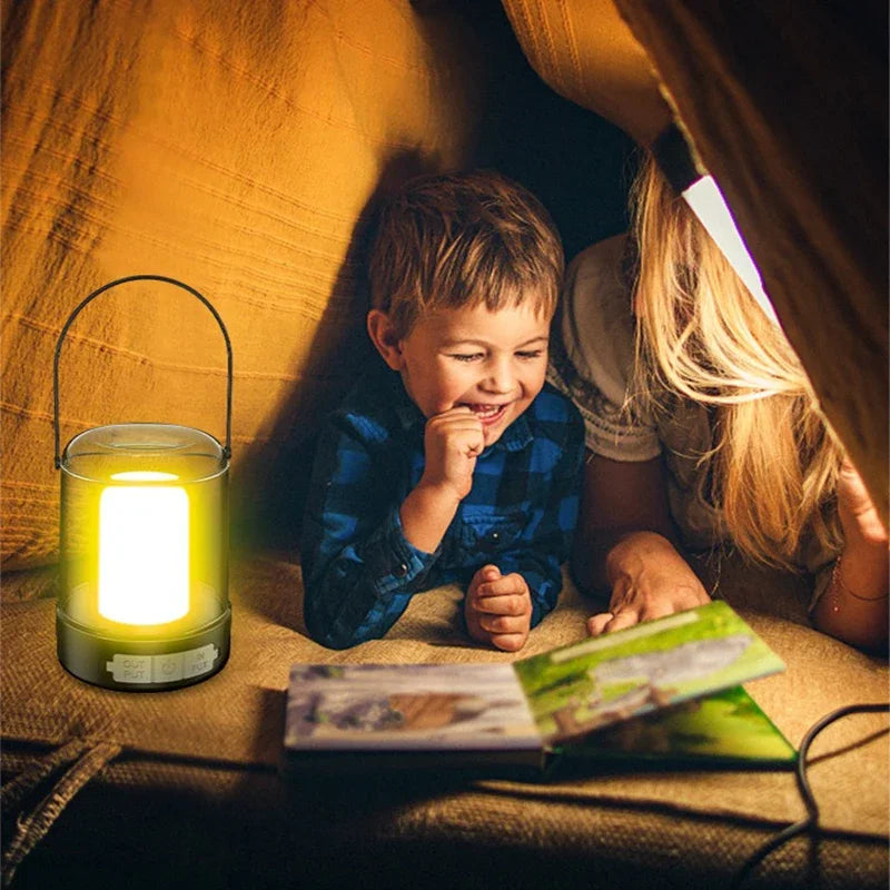 Portable Camping Tent Light Outdoor Rechargeable USB Candle Flame Camping Lamp Led Lighting Simplicity Camping Lighting Fixtures