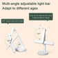 Table Lamp LED Rechargeable Foldable Eye Protection Children Student USB Desk Lamp With Charge Battery Bedroom Bedside Lighting