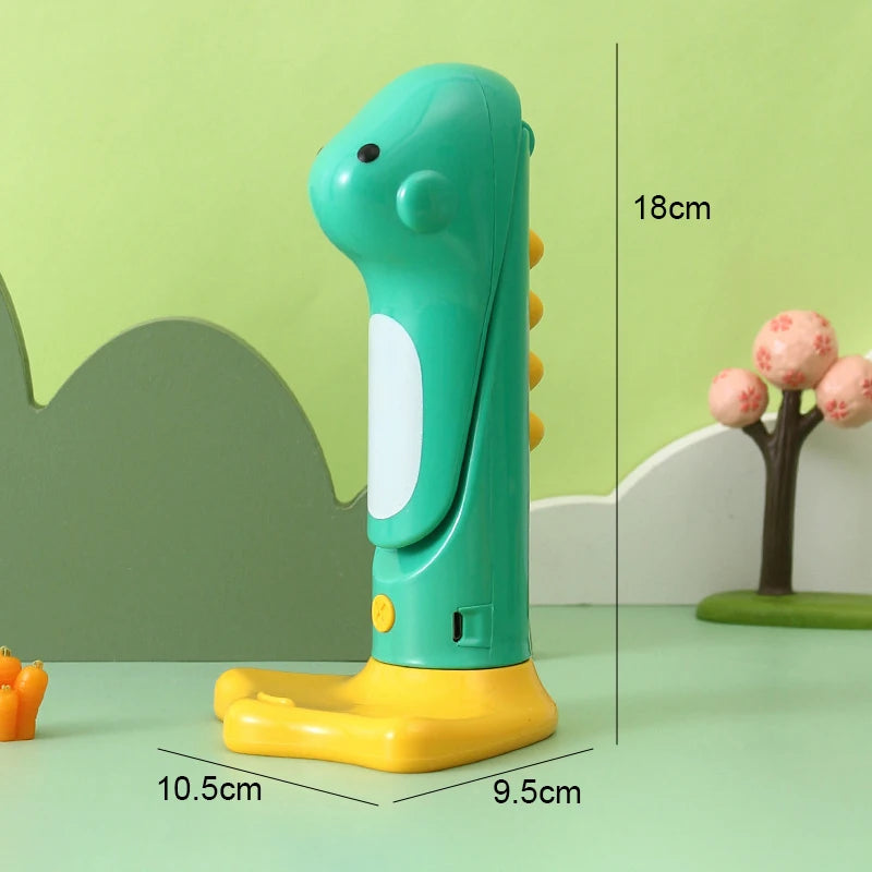 Touch Switch Cute Dinosaur LED Night Light for Kids Children Gift Bedroom Table Lamp USB Rechargeable Sleeping Timming Light