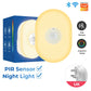 WiFi Tuya Smart Led Night Light PIR Motion Sensor Eu Us Uk Plug In Wall Lamp Warm White RGB Room App Voice For Alexa Google Home